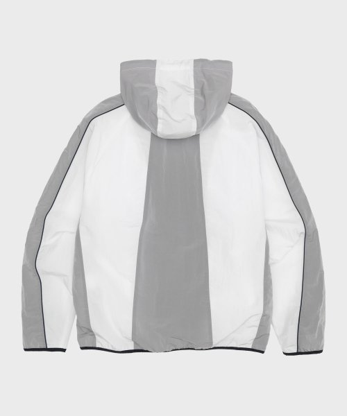 TWO COLOR нейлон куртка GREY (VH2ESUJ241A)