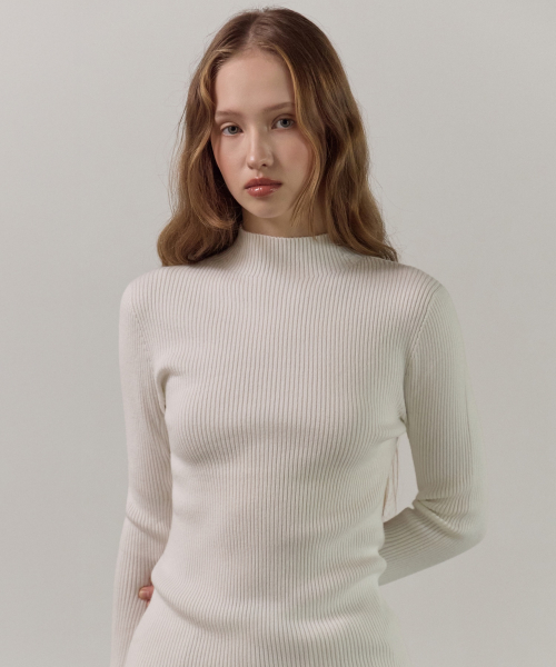 Wholegarment Mockneck Knit Ts_6color