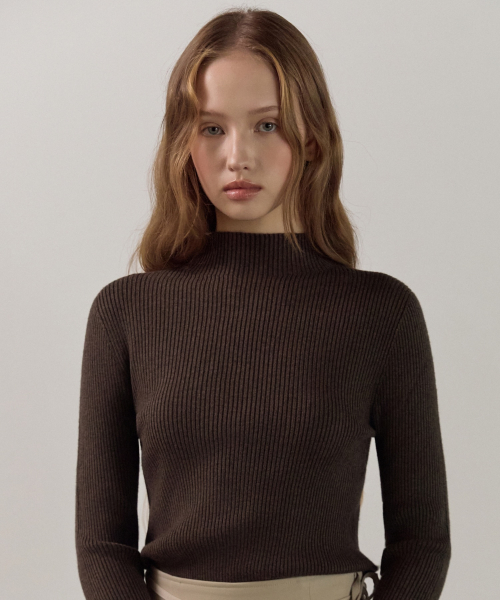 Wholegarment Mockneck Knit Ts_6color