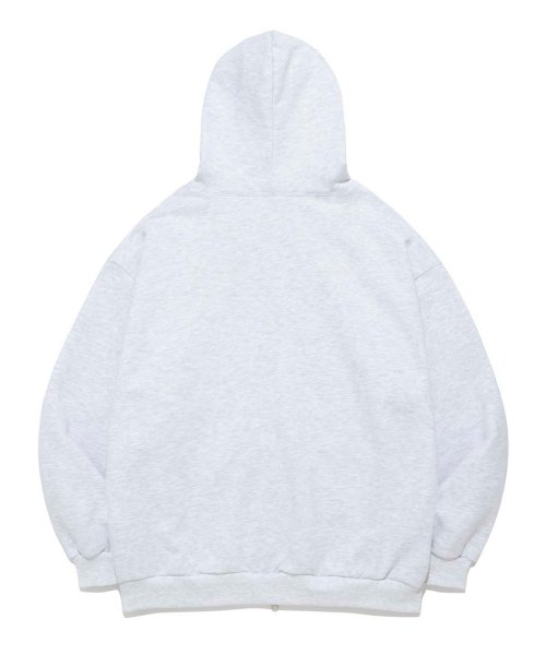 SPRAYING HOOD-ZIP UP [MELANGE GRAY]