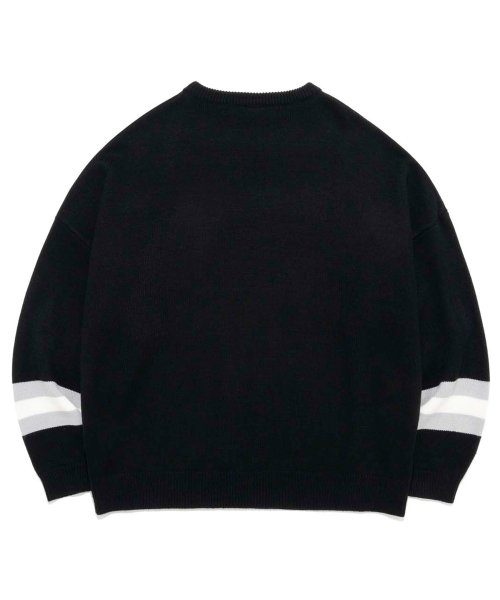 SLEEPING DOG KNIT [BLACK]