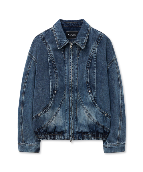 Division джинсовый Trucker куртка Indigo