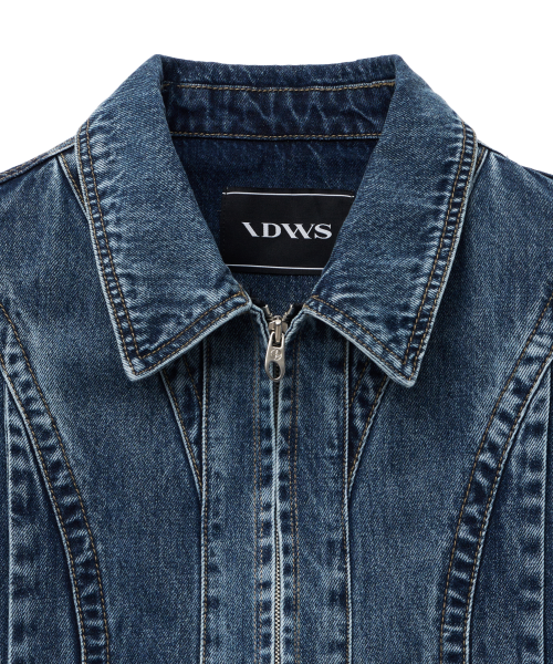 Division джинсовый Trucker куртка Indigo