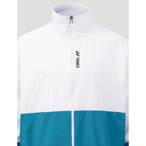 Унисекс куртка 241JJ006U White с цветными деталями