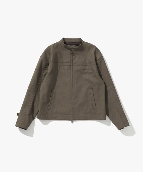 Мотокуртка из эко-кожи Dark Brown