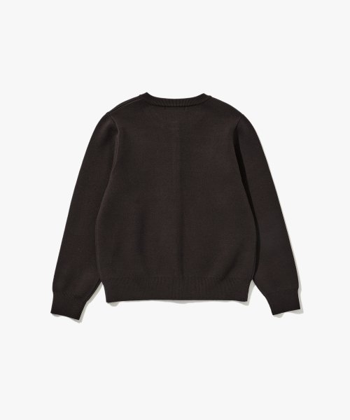 Оверсайз жёсткий кардиган Brown