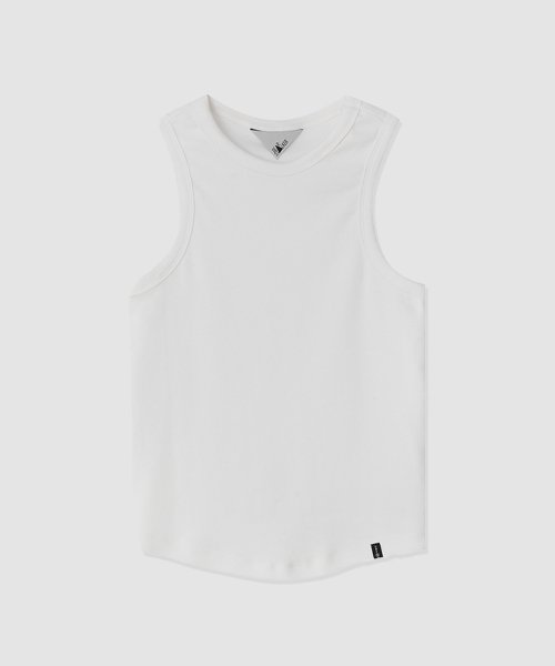 D. базовый ROUND NECK SLEEVELESS - 5 COLOR