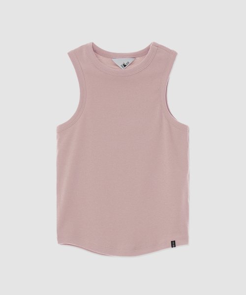 D. базовый ROUND NECK SLEEVELESS - 5 COLOR