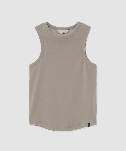 D. базовый ROUND NECK SLEEVELESS - 5 COLOR