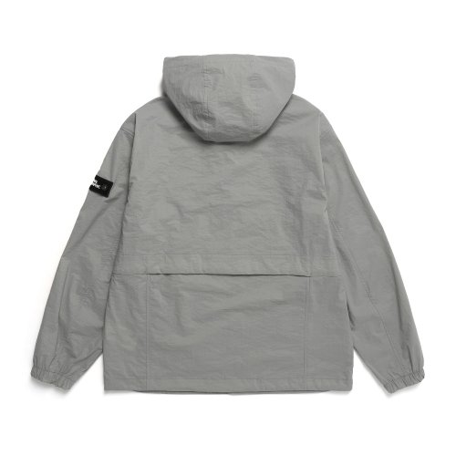 Тканый тренировочный анорак с капюшоном N241UFT940 STONE GREY