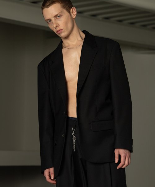 Taylor оверсайз fit широкий set-up suit [чёрный]