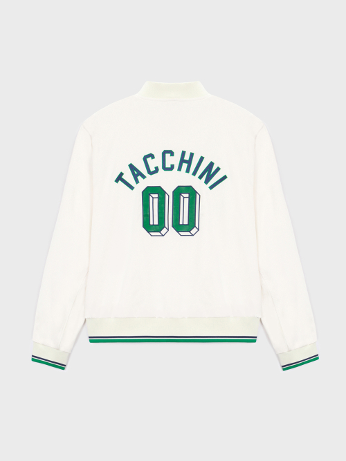 Сатиновая куртка-бомбер M Preppy Varsity