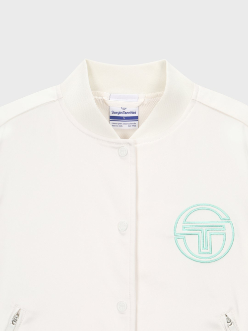 W Preppy атласная университетская куртка