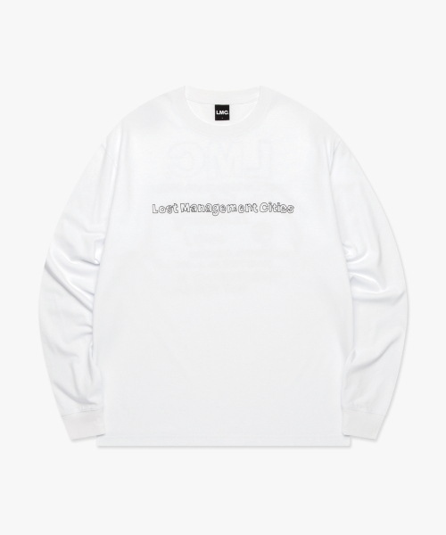 FN DOODLE LONG SLV футболка белый