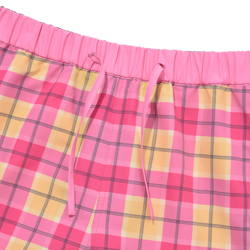 Брюки со складками Color Combination [Pink]