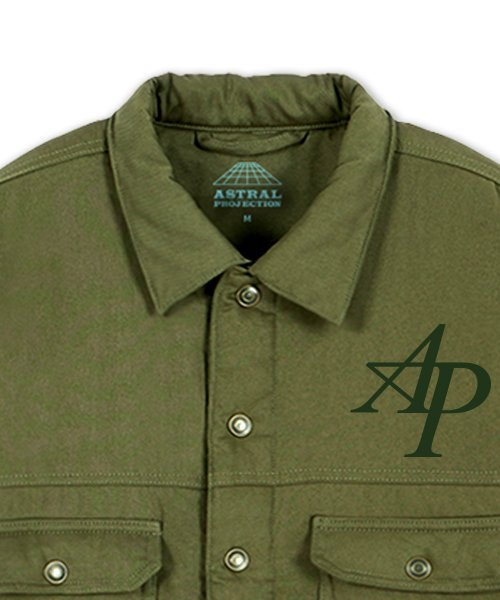 Оверсайз трекер New AP Logo_khaki
