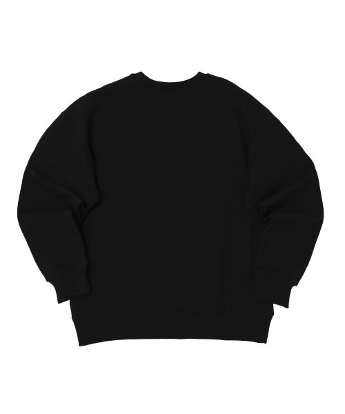DIAGONAL-EMBROIDERY свитшот (чёрный)