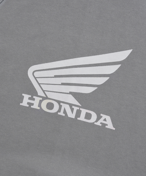 Vintage Cutoff Hoodie Spray Khaki