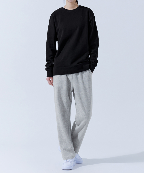 Straight regular sweat pants