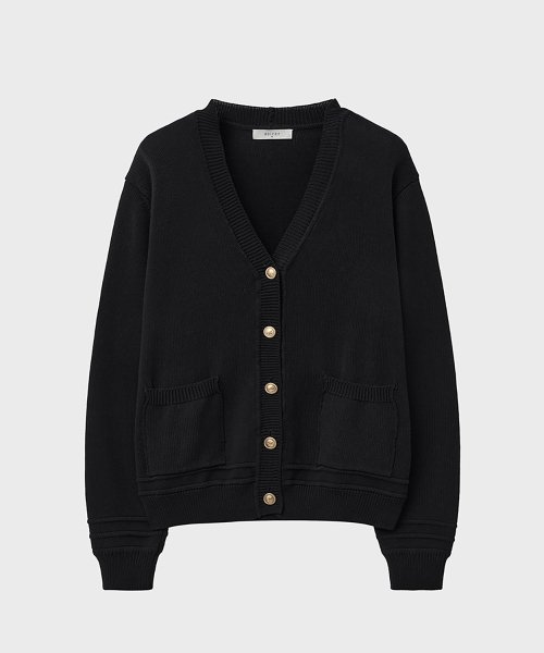 Классический кардиган Luxe Cotton Black