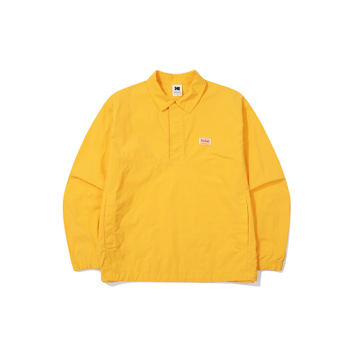 Полуоверсайз анорак с воротником Colorai — YELLOW