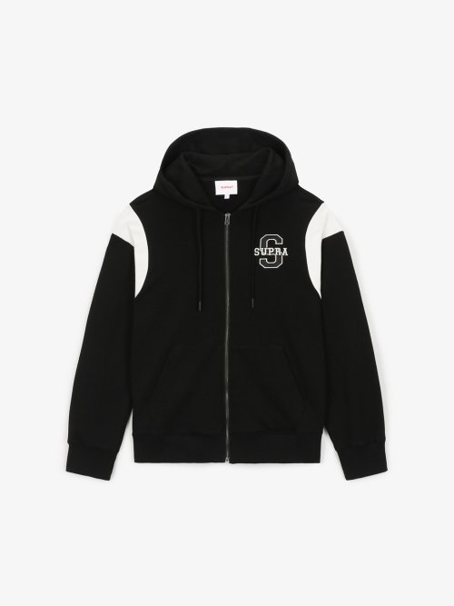 Худи на молнии Varsity с логотипом (Black)