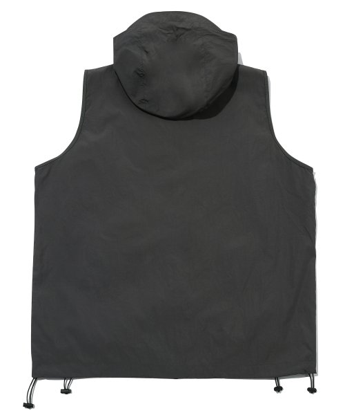 Жилет с капюшоном и сборками (Charcoal)