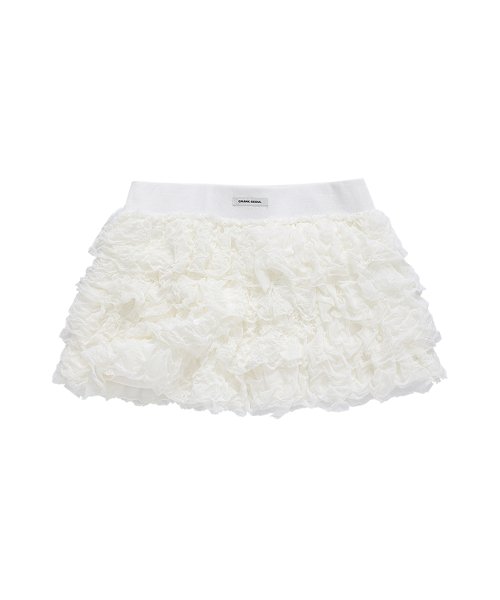 MUSINSA | CRANK Cancan frill mini skirt_ivory