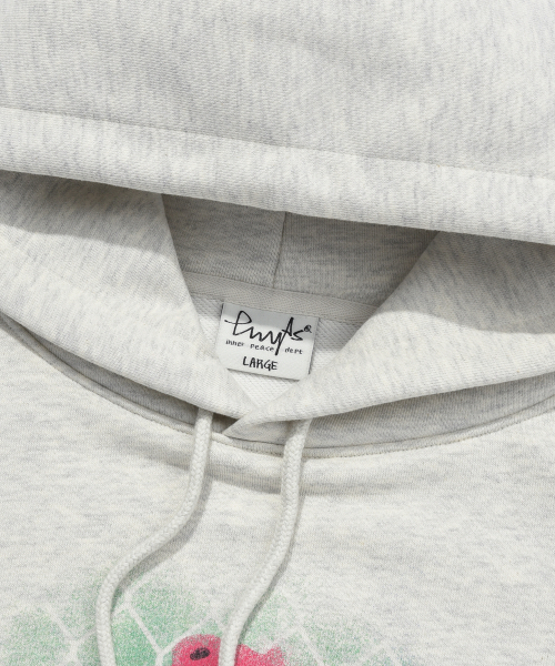Худи Spray Basketball Bear_Oatmeal