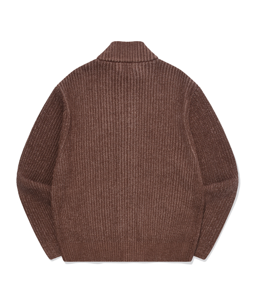 Двухцветная трикотажная зипка P-ACTIVE, Greige