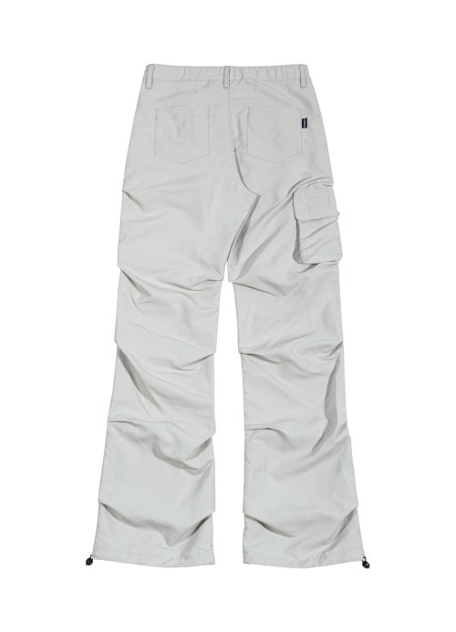 Брюки карго со складками [Gray Beige]