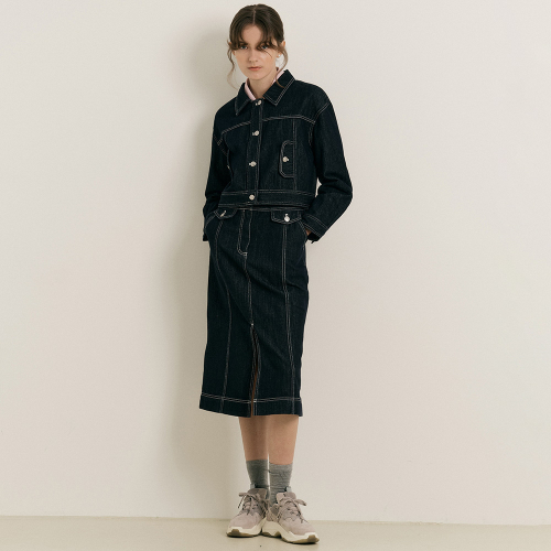 WD_Denim vintage short jacket