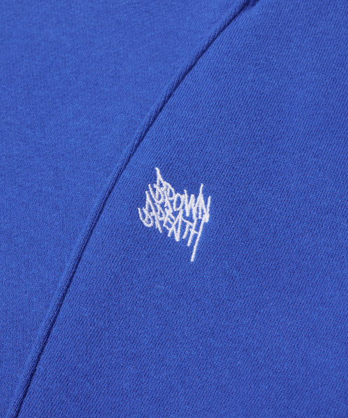 W LINE SHOULDER CREWNECK - BLUE