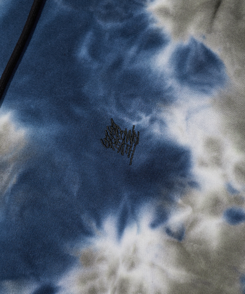 TIE-DYE HOODIE - BLUE
