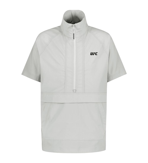 Анорак UFC Basic Overfit с коротким рукавом Light Gray U4JKV2317LG