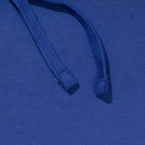 EX ARCH LOGO PRINT HOODIE BLUE