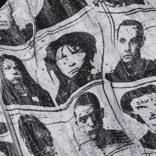 TYVEK PORTRAIT PRINTING JUMPER WHITE