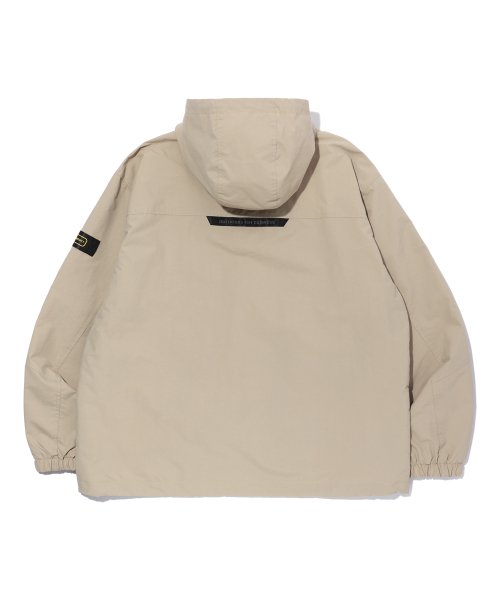 Худи-куртка с двойным карманом BEIGE (LO1JU027-005)