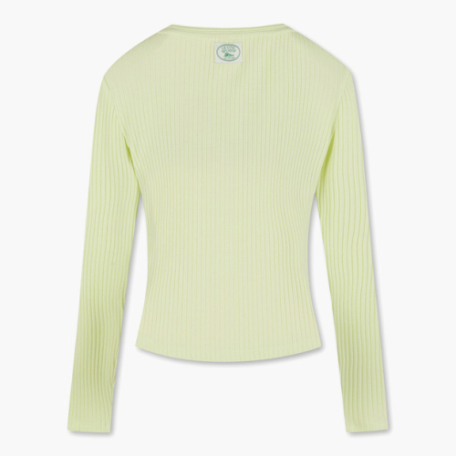 женский кардиган в рубчик Green (QP122OFT21)