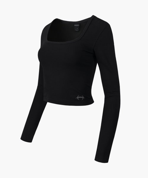 Crop Long Sleeve - Black