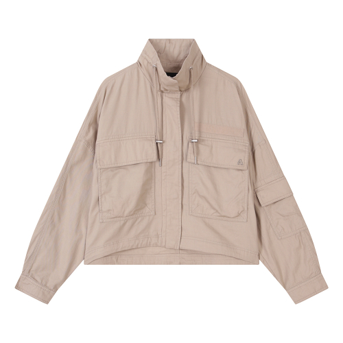 Женская короткая пигментная парка JP Beige