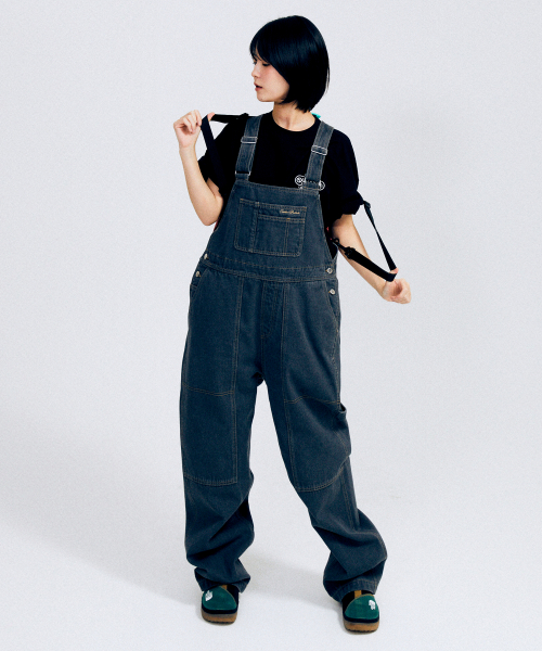 Женский джинсовый полукомбинезон W DENIM OVERALL
