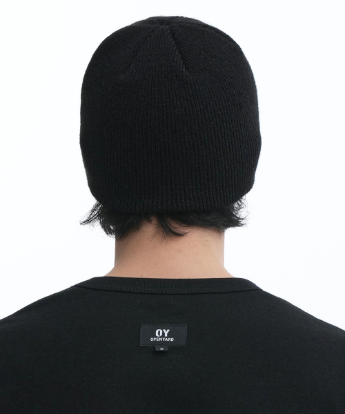 METAL LOGO BEANIE-BLACK thumbnail 5