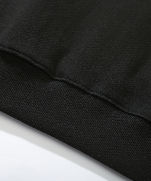 Оверсайз свитшот EL Seoul Club Black (Orange)