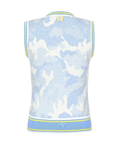 Женский жилет C23S-VT001W Candy Camo (Sky blue)