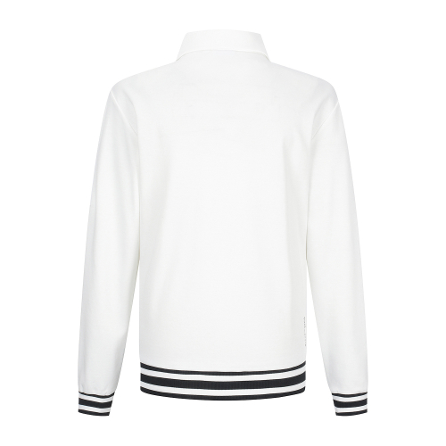 Blouson Polo Shirts_O/White (Men)