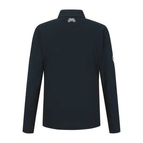 Argyle Print Polo Shirts_Navy (Men)