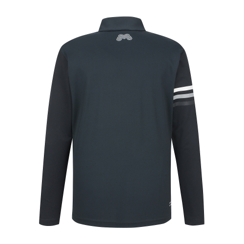Sleeve Point Polo Shirts_Black (Men)