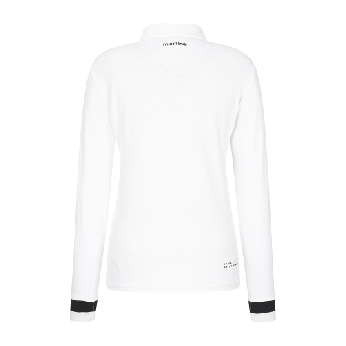 Sleeve Tip Point Polo Shirts_O/White