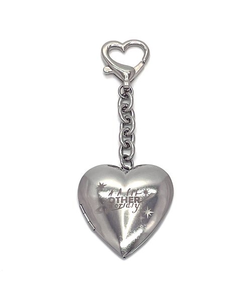 Heart hot sale locket keyring